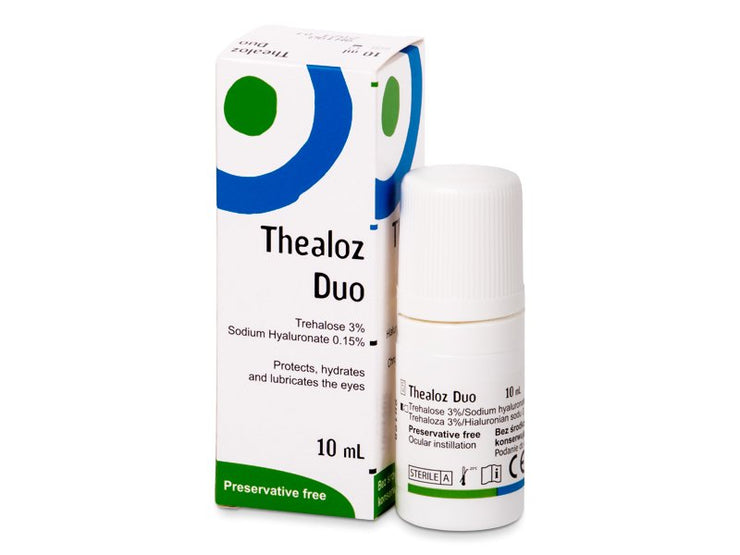 THEALOZ DUO Eye Drops 3% 10 ml