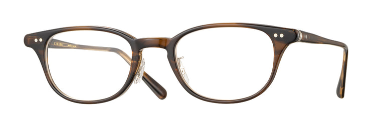 A pair of EYEVAN Blackburn glasses in OLB | Dark Brown.