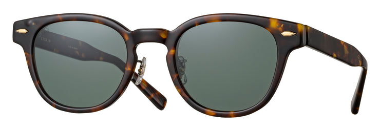 EYEVAN Webb-FP in TORT | Tortoise with Green Lens