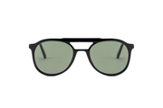 LGR Pilot glasses in Black 01/Green G15 (base 2).