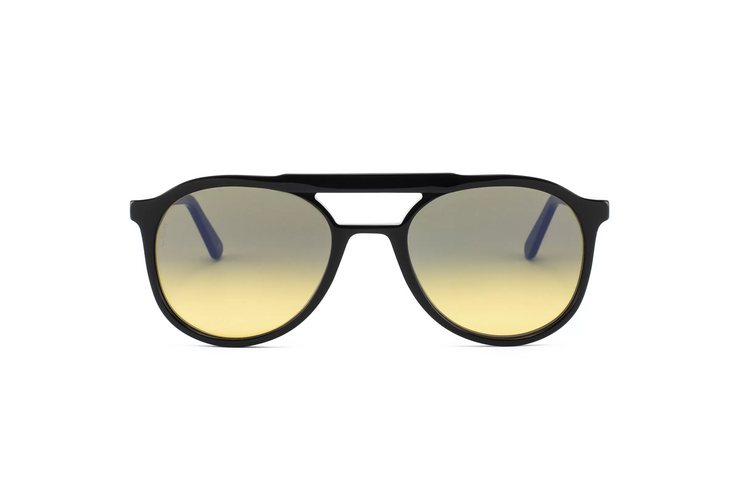 LGR Pilot glasses in Black 01/Yellow Photochromic (base 2).
